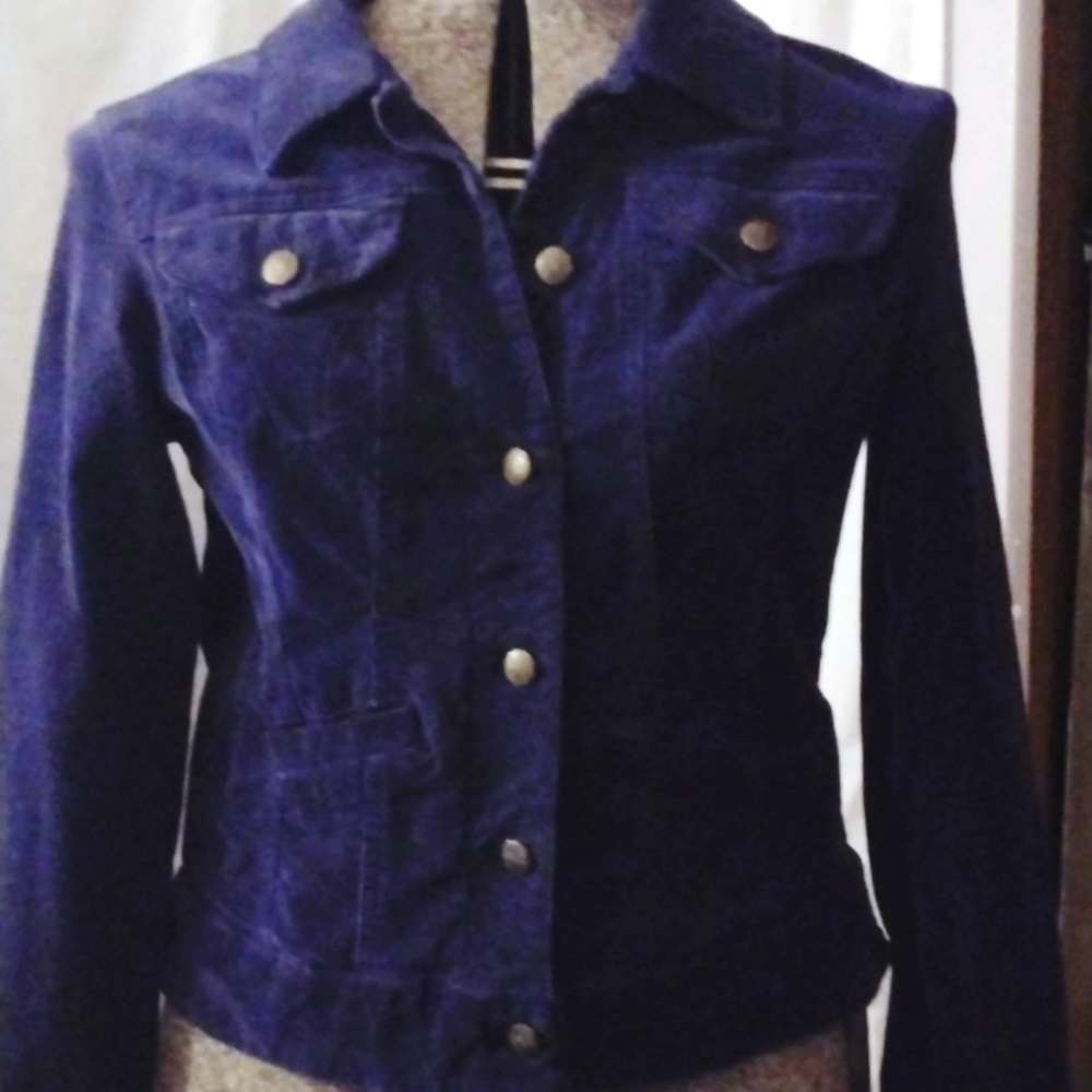 AMX Blue Corduroy Jacket